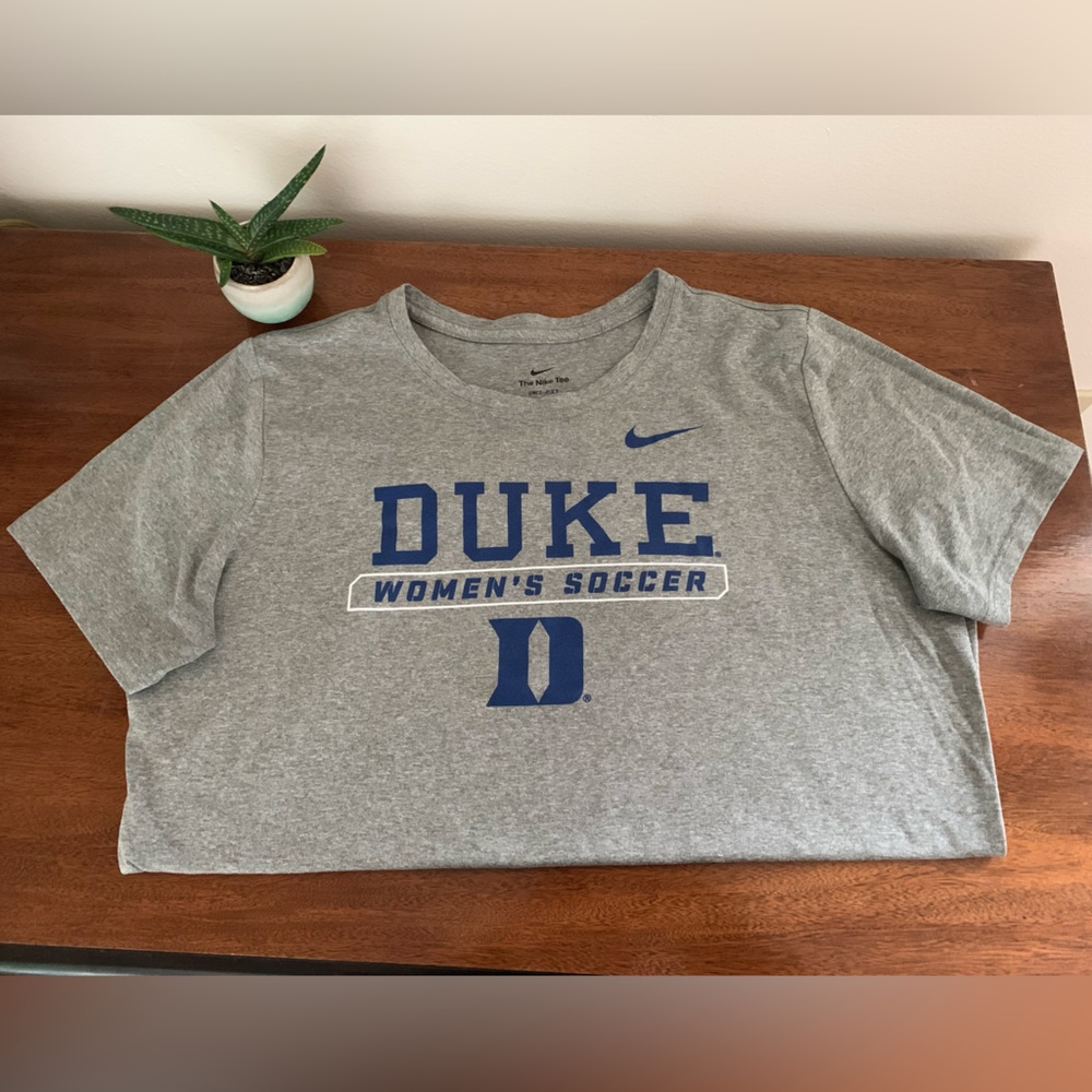 Nike Gray Duke University Women’s Soccer Shirt